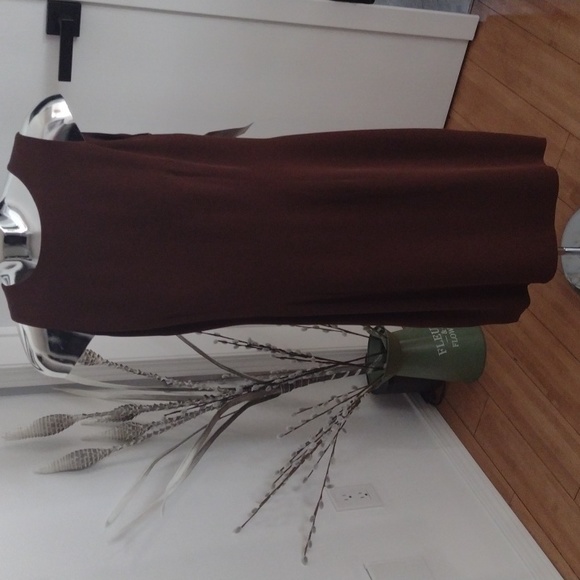 100% Silk MAGGY LONDON two piece suit size 8 - Picture 6 of 10